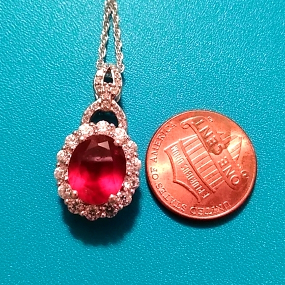 Hessonite Garnet Necklace.    NWOT - Picture 3 of 7